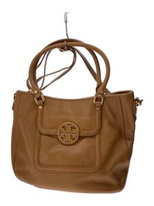 TORY BURCH◆トートバッグ/レザー/CML