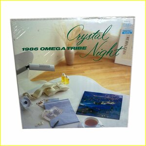 中古●1986 OMEGA TRIBE／Crystal Night●レコード 動作未確認 札幌