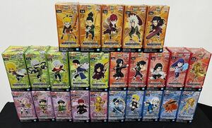 NARUTOP99 ワールドコレクタブルフィギュアvol.1~5 全25種 ナルト サスケ サクラ ミナト イタチ カカシ シカマル 我愛羅 柱間 火影