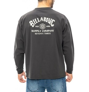 ★送料無料★2024秋冬 新品【BILLABONG/ビラボン】WARM SOFTTY LS 水陸両用ラッシュガード/ロンT RAV メンズL BE012850