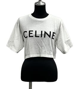 セリーヌ クロップド Tシャツ 2X761671Q レディース SIZE XS (XS) CELINE