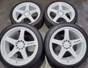 【美品】当時物 ニスモ LMGT4 鍛造品 NISMO 9.５Ｊ8.5Ｊ GTR/GT-R/BNR32/BCNR33/BNR34/シルビア/チェイサー他車PCD114.3 LM GT4