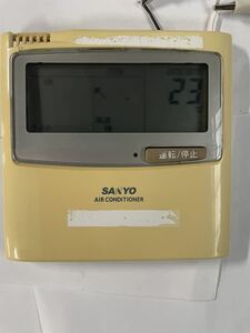 （466）SANYO サンヨー 業務用 パッケージ リモコン RCS-SH80A 業務用エアコンリモコン 中古 通電確認済み 送料一律210円