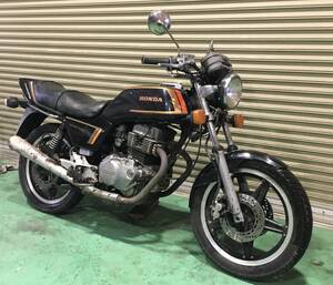 250 スーパーホーク CB250ND 国内物 書類付 キック付 エンジン実動 ベース車両 CB400N CB400T CB250T CB250N CB400DR ホーク バブ