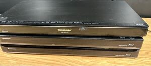 ［I-384］Panasonic ブルーレイディスクレコーダー 現状品 3台 まとめ売り