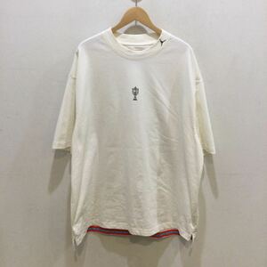 NIKEナイキ FQ3844-133 TROPHY ROOM トロフィールーム コラボ Tシャツ ホワイトXXLサイズ 688686