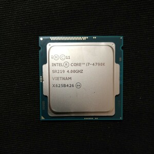 インテルCore i7 4790k付属品なし