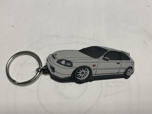 eeffect EK9シビック キーチェーン 白 USDM Type-R STANCE JDM タイプR レア