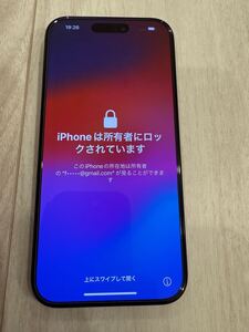 香港版 iPhone 15 pro 1TB ブラックチタニウム　香港モデル　デュアルSIM 部品取り ジャンク　利用制限-