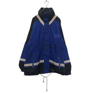 champion ナイロン ジャケット L ブルー チャンピオン スポーツ 古着卸 アメリカ仕入 a503-5731