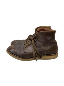 Alden◆レースアップブーツ/US7.5/BRW/レザー/4556h