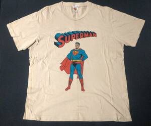 美品 UNIQLO UT XL SUPERMAN Tシャツ DCコミックス カットソー トップス スーパーマン