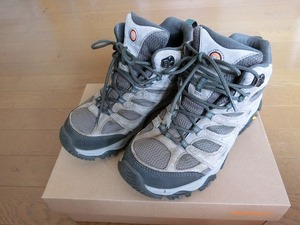 使用少なし　MERRELL MOAB3 MID WP メレル モアブ3 ミッド ウォータープルーフ 26.0cm 茶系　J035837W　空箱付き