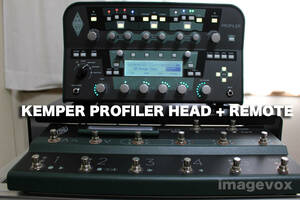 ★　KEMPER PROFILER HEAD BLACK + REMOTE / ケンパー・プロファイラー＋リモートコントローラー 【中古美品】