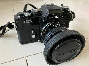 1円スタート MINOLTA XE MC ROKKOR-PF 1:1.4 f=50mm ミノルタ 一眼レフ フィルムカメラ レンズ カタログ 取扱説明書つき