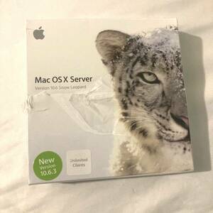 国内発送 正規品 Mac OS X 10.6 Snow Leopard Server Unlimited クライアント 輸入版 日本語対応