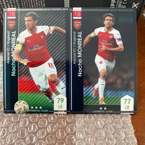 ◆WCCF FOOTISTA 2019 ナチョ・モンレアル Nacho MONREAL Arsenal◆