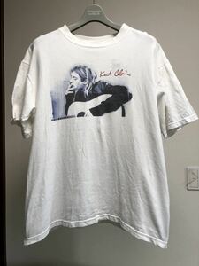 kurt cobain カートコバーン Tシャツ フォトＴ NIRVANA ヴィンテージ ロックＴ