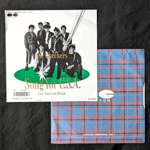 ★チェッカーズ　Song fo USA　中古EPレコード　3