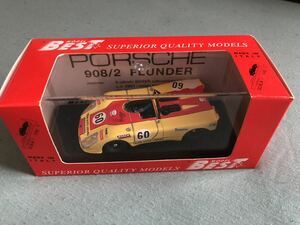 BESTモデル 1/43 ポルシェ908/2FLUNDER 1971 ルマン　LEMANS