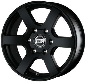 ハイエース フェニーチェクロス XC6 16x7.0 +38 6H-139.7 マットブラック MONSTA MUD WARRIOR M/T 215/70R16 200系