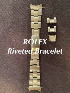 ROLEX ロレックス リベット ブレスレット 19mm 7205 FF60 vintage ヴィンテージ ブレス 