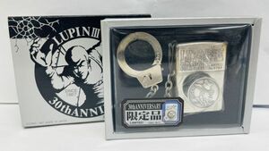 L205-I63-88 ▲ ZIPPO ジッポー LUPINⅢ 30th ANNIVERSARY ルパン三世 No.8793 JIGEN 次元 大介 オイルライター 喫煙具 喫煙グッズ