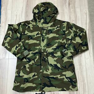 【Sサイズ】即決！BEAMS ビームス ビッグECWCSパーカー(CAMO) 美中古品 3WAY 迷彩 米軍 ミリタリー