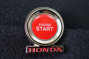 ◇ HONDA ピンバッジ ENGINE START W20mm rcitys ホンダ フィット シビック フリード ヴェゼル CR-V S660 S2000 NBOX N-WAGON N-BOX NBOX