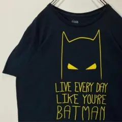 バットマン　Tシャツ DCコミックス　アメコミ　古着　ブラック　Lサイズ
