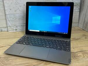 【動作OK♪】Lenovo ideapad D330[Celeron N4000 1.1GHz/RAM:4GB/SSD:64GB/10.1インチ]Windows 10 タブレットPC 動作OK