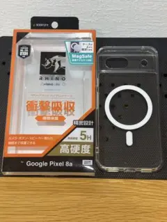 RHINO Google Pixel 8a用クリアケース MagSafe対応