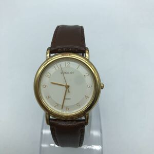 SEIKO セイコー LUCENT 7N01-6150 クォーツ 腕時計 動作品 ゴールド レディース