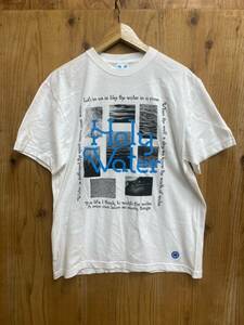 新品　Lサイズ Map of sky beauty and youth united arrows Tシャツ ホワイト 半袖 クルーネック 白 メンズ　ユナイテッドアローズ　UA