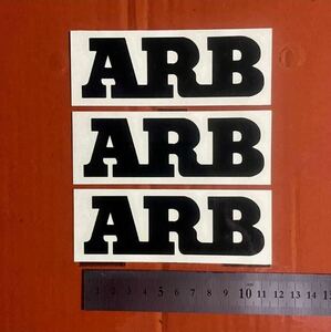 オフロード　四駆　ARB 切り文字ステッカー カッティングステッカー 防水仕様 ドレスアップ カスタム