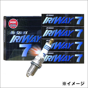 OMEGA GF-XF250W NGK製 イリシリーズ IRIWAY7 6本 1台分 チューニングエンジン イリジウムプラグ 送料無料