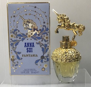 あ//つH2751【美品・保管品】 ANNA SUI アナスイ　ファンタジア　香水　30ml ユニコーン　パヒューム　オードトワレ