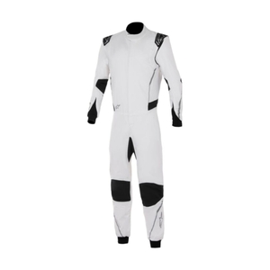 alpinestars アルパインスターズ レーシングスーツ HYPERTECH V3 SUIT FIA サイズ52 292 WHITE BLACK SILVER [FIA8856-2018公認]