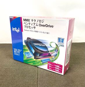 ●希少 未開品品 intel MMX テクノロジ ペンティアム OverDrive プロセッサ Pentium processor インテル●