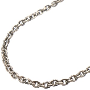 CHROME HEARTS クロムハーツ PAPER CHAIN 24 ペーパーチェーン24inch シルバーネックレス