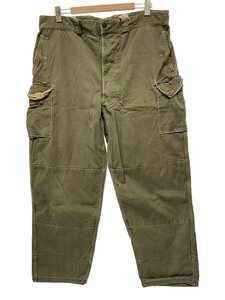 FRENCH MILITARY◆カーゴパンツ/-/コットン/KHK/40s/M-47/バックポケット無し