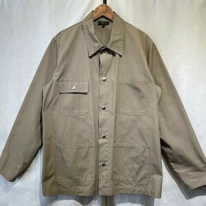 名作! 90s A.P.C. リップストップ ミリタリー ジャケット フランス製 ビンテージ APC フレンチ