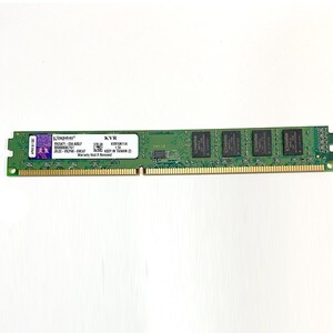 【動作品】kingston 4GB×1枚 DDR3-1600(PC3-12800) Non-ECC CL11 DIMM(240pin) KVR16N11/4 増設 メモリー 保証あり