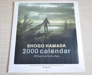 [W4250] レア品 未開封 SHOGO HAMADA 2000 calendar / 浜田省吾 ファンクラブ Road & Sky グッズ 未使用 中古