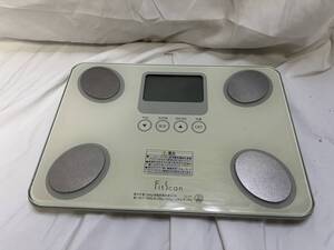 TANITA タニタ 体組成計 FitScan FS-101-BK 体重計 体脂肪計＠16