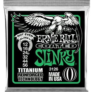 ERNIE BALL #3126 Coated Not Even Slinky 012-056 アーニーボール コーティング弦 エレキギター弦