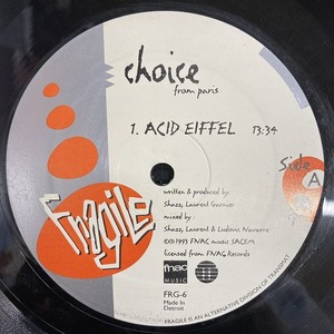 CHOICE/SOOFLE / ACID EIFFEL/HOW DO YOU PLEAD? (DETROIT)