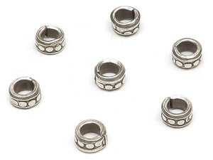 カレンシルバー ビーズ 3×2mm【10コ販売】 / KLN-27BZ