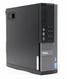 30日保証 Windows7 Pro 64BIT DELL Optiplex 7020 SFF Core i5 第4世代 4GB 新品SSD 256GB DVD 中古パソコン デスクトップ