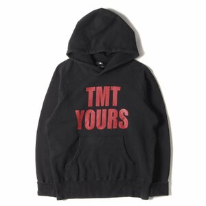 TMT ティーエムティー パーカー サイズ:M 21SS TMT YOURS スウェットパーカー ブラック 黒 トップス フーディー フーデッド